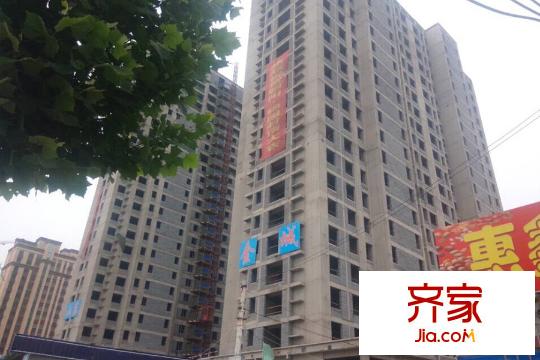 朝陽(yáng)錦園高層樓體施工（20150611）