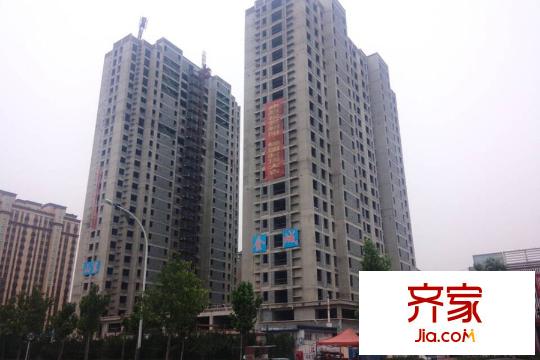 朝陽(yáng)錦園高層樓體施工（20150611）