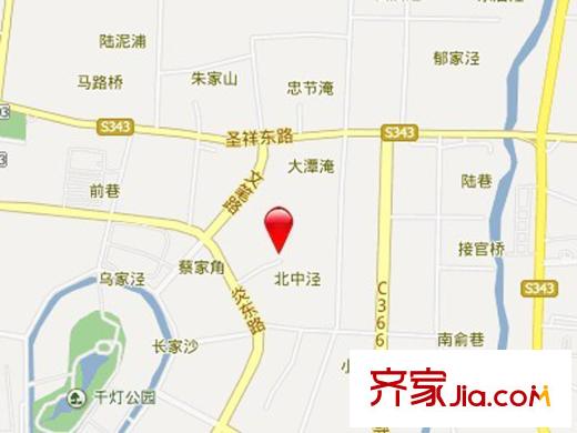 千燈裕花園交通圖