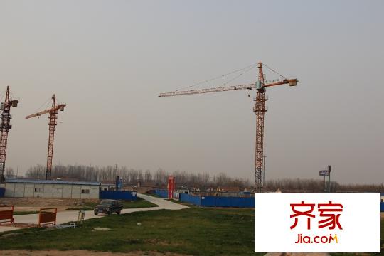 城建白金海岸項目施工現(xiàn)場（2015-3-26）