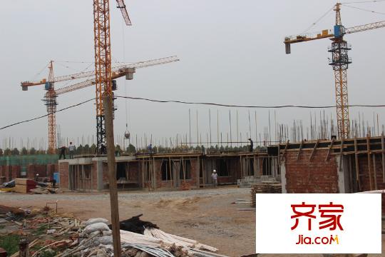 美國小鎮(zhèn)一期施工（2015-9-23）