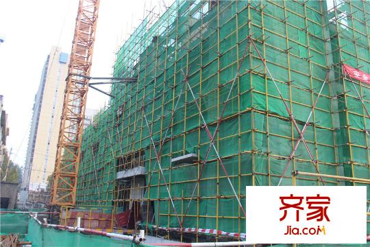 興源國際城2號(hào)樓高層主體施工（2015-11-10） 