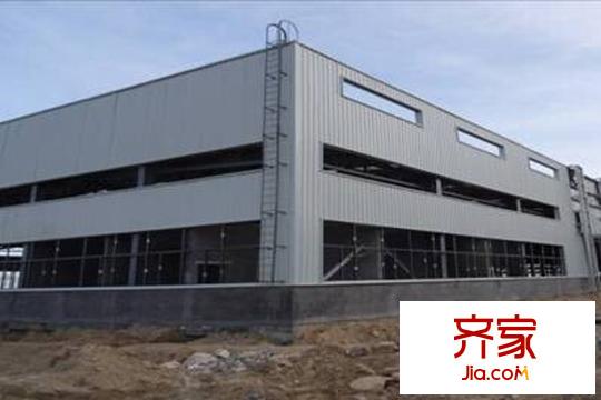 卓達濰坊生態(tài)產(chǎn)業(yè)新城3#車間施工進度（2014-12-16）