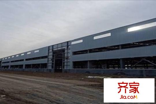 卓達濰坊生態(tài)產(chǎn)業(yè)新城1#車間施工進度（2014-12-16）