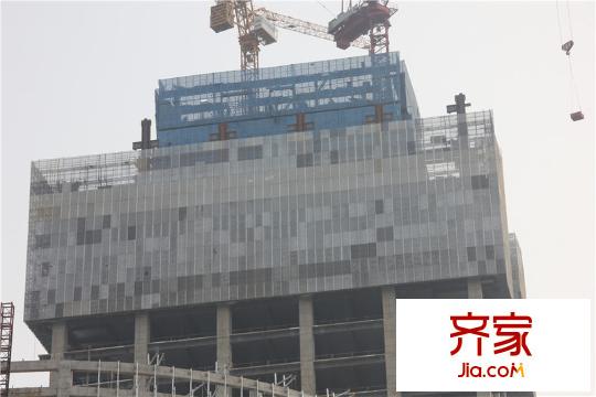 金鷹國(guó)際公館項(xiàng)目在建進(jìn)度20140905