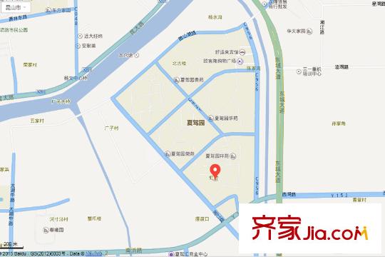 虹橋佳苑百度交通地圖