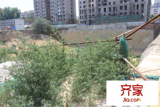 可林奇財富創(chuàng)意大廈地基施工進度（2015-7-21）