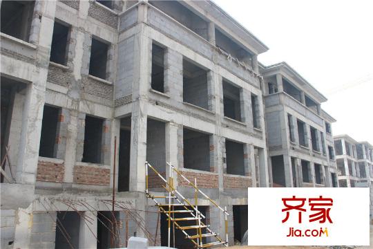 香頌灣別墅外墻處理進度（2015-11-23）