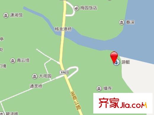 江南岸交通圖