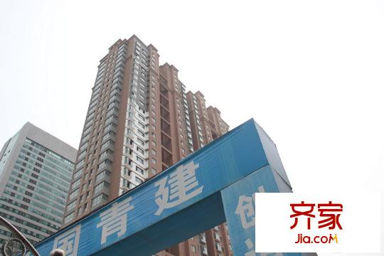 和揚晶立方二期4號樓施工進度（2015-6-25）