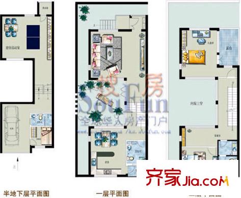 御墅臨峰西區(qū) 戶型圖