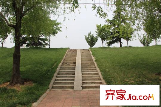 汶水花園汶河沿岸綠化實景