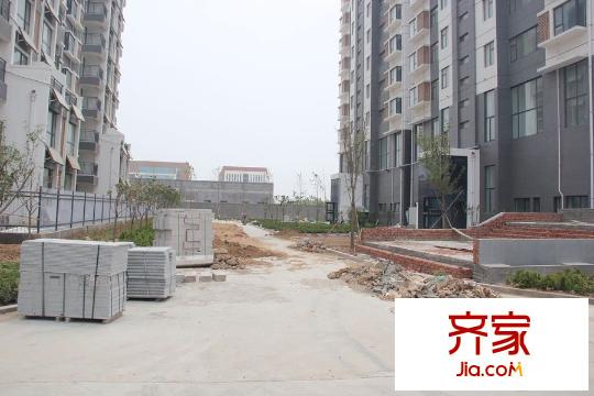 文華苑路面施工（2015-06-12）