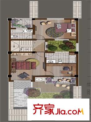 望山舒院 戶型圖