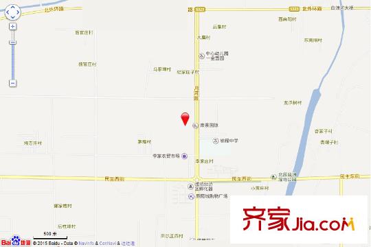 帝景國際交通圖