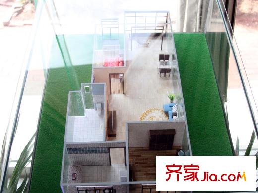 金地花園多層標(biāo)準(zhǔn)層2戶型 2室2廳1衛(wèi)1廚