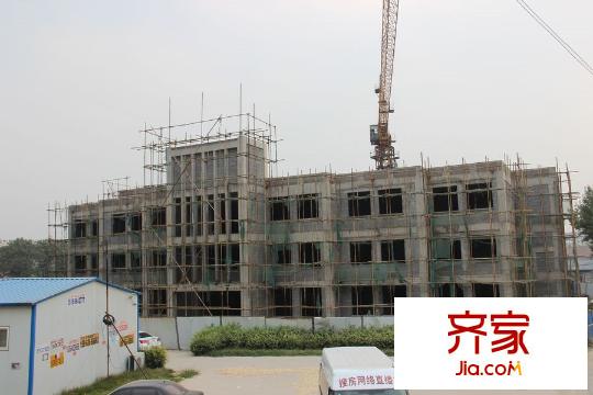 虞河小鎮(zhèn)小區(qū)內(nèi)部幼兒園施工（20151113）