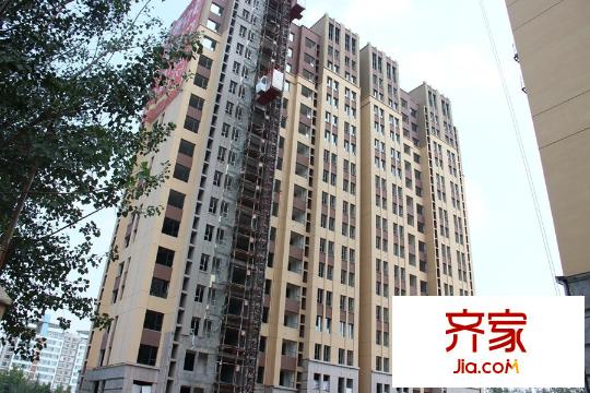 櫻海攬郡高層4#樓外墻施工（2015-9-8）
