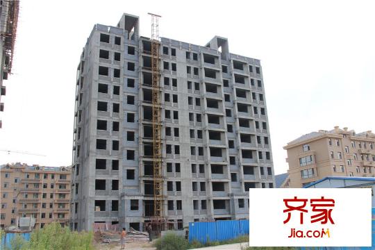 景誼苑小區(qū)一期7號樓小高層施工（20150928）