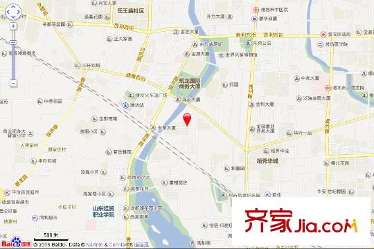 水岸名居交通圖