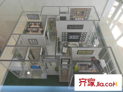 泛海拉菲莊園1/2/4#復(fù)式戶型 5室2廳4衛(wèi)1廚