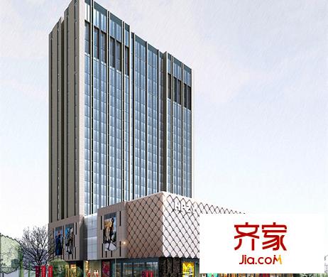 克拉公寓項(xiàng)目沿街效果圖