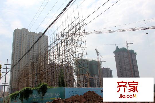 泰華曼哈頓高層主體施工（2015-08-26）