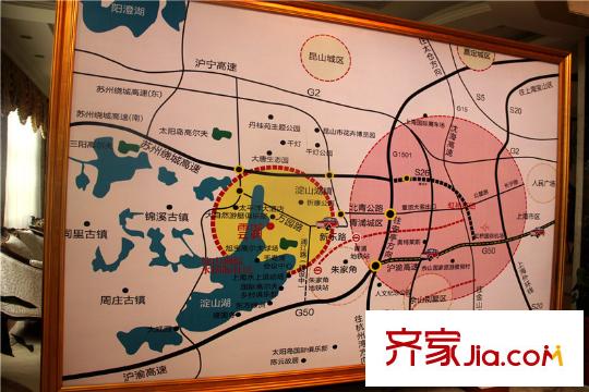 云湖御墅交通圖