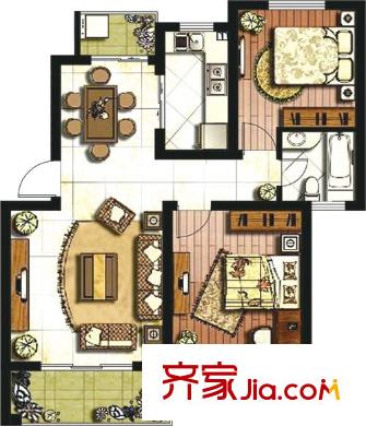 永平薪苑 戶型圖