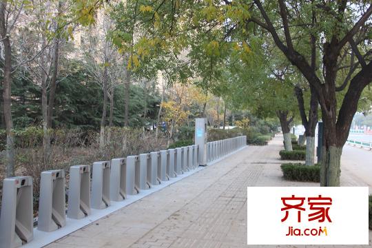 茂華紫苑公館13/14#臨近自行車站點(diǎn)(2015-11-20)