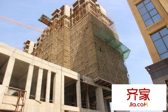茶博城御府高層1#樓施工（2015-6-4）