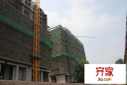 茶博城御府2號高層樓體施工（2015-8-12） 