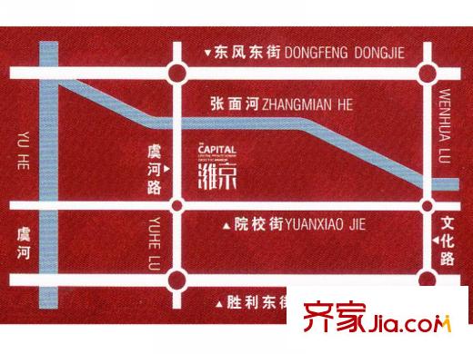 濰京交通圖