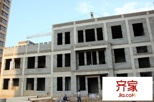 宏鼎凡爾賽麗都商鋪主體施工（2015-09-15）