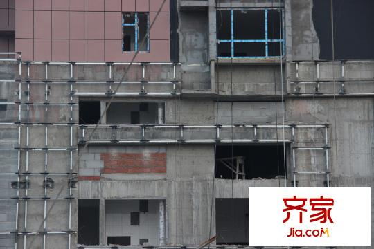 金都聚福園外立面施工（2015-11-27）