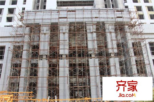 恒易寶蓮金融中心民生街沿街商鋪進度（2015-09-23）