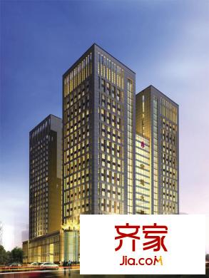 恒易寶蓮金融中心樓體