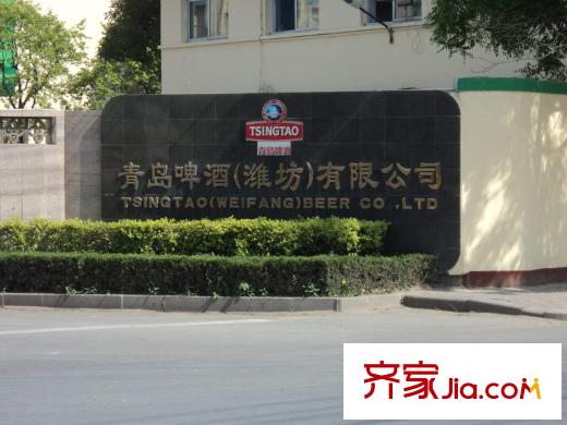 雙裕世紀(jì)城項(xiàng)目南100米路東的青島啤酒有限公司