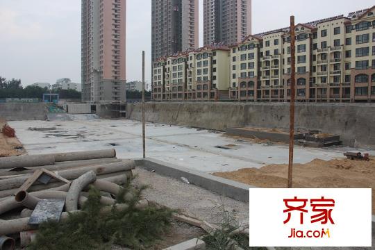 圣基金碧廣場地基施工（2015-9-1）