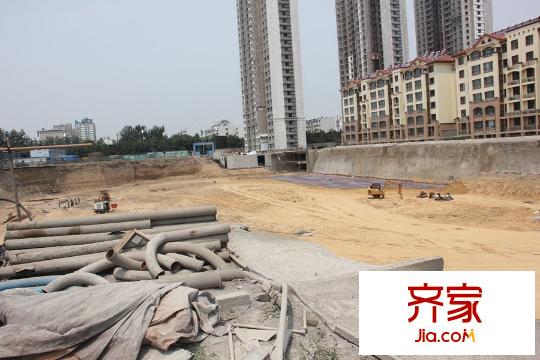 圣基金碧廣場地基施工（2015-7-27）