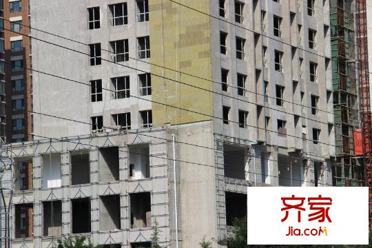 潤(rùn)福家園寫字樓3號(hào)樓細(xì)節(jié)施工（2015-09-08）