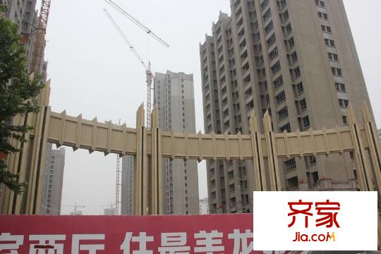 青州龍苑東區(qū)1號樓施工（2015-07-17）