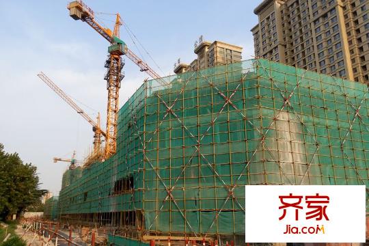 大有公館沿街商業(yè)施工（2015-10-20）