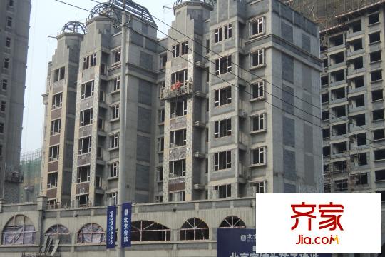 北京宮館5#樓施工（2015-11-16）