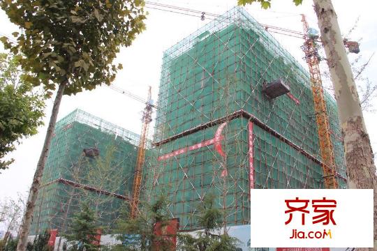 大華中央城高層38、39號(hào)樓施工（2015-08-26）