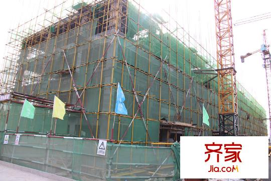恒信金水岸34#北側(cè)施工（2015-9-30）