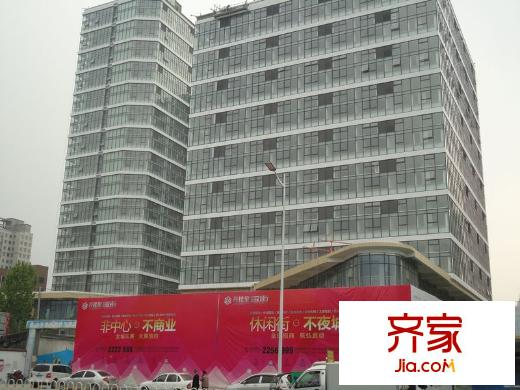 丹桂里實(shí)景圖三期金街施工進(jìn)度(2014-6-23)