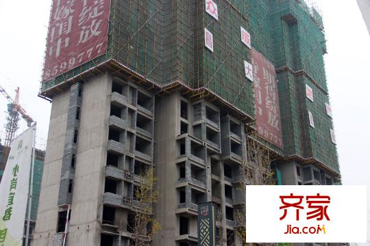 虞河生活城10號(hào)樓主體施工（2015-11-20）