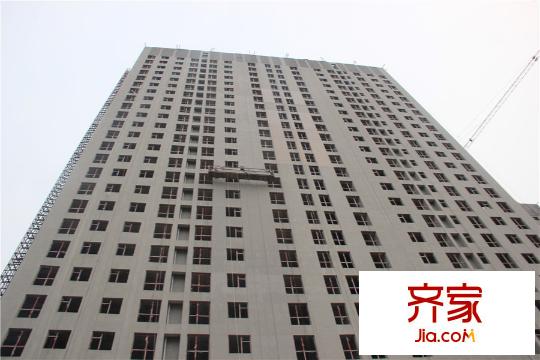 銀泉廣場一期房源施工實(shí)景（20150728）