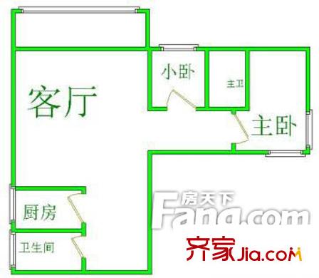 光明花苑 戶型圖